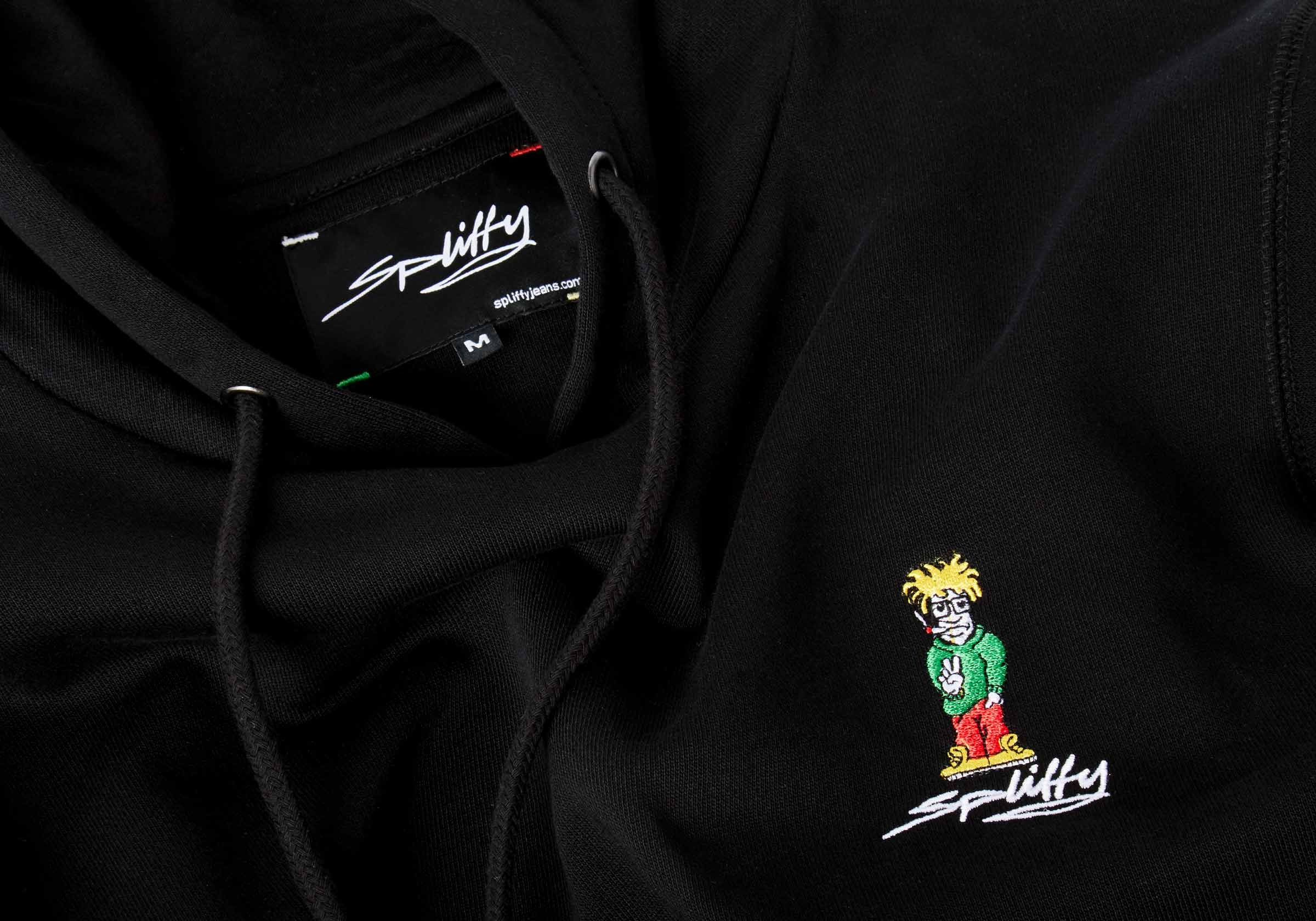 Spliffy Hoodie - Black